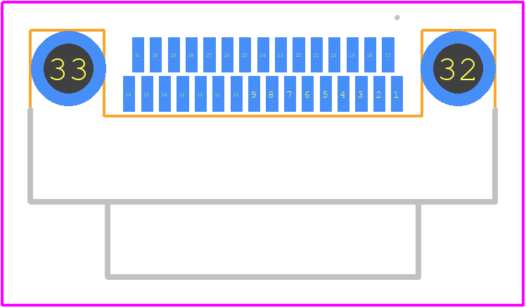 NK-2C2-031-125-TH00 - Molex PCB footprint - Other - Other - NK-2C2-031-125-TH00-2