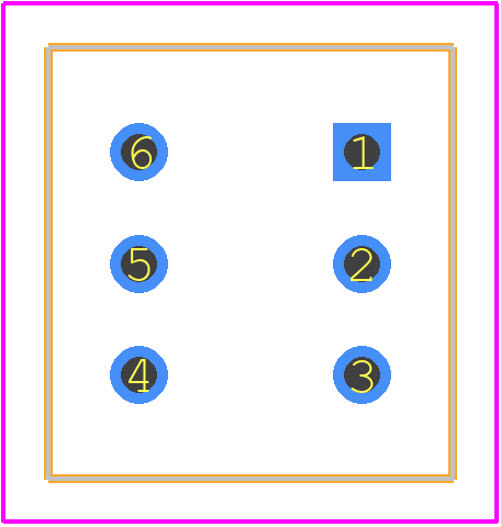 A24AP - NKK Switches PCB footprint - Other - Other - A24AP-4