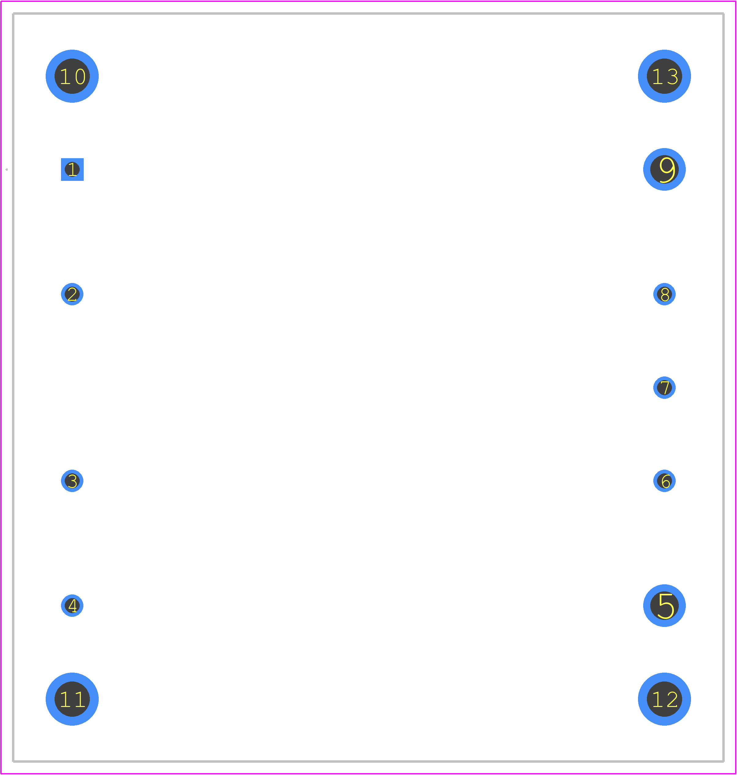 CHB100-48S12 - Cincon PCB footprint - Other - Other - CHB100-48S12