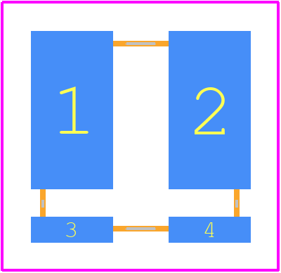 HCSK2725FT1L00 - Stackpole Electronics, Inc. PCB footprint - Other - Other - HCSK2725FT1L00-2