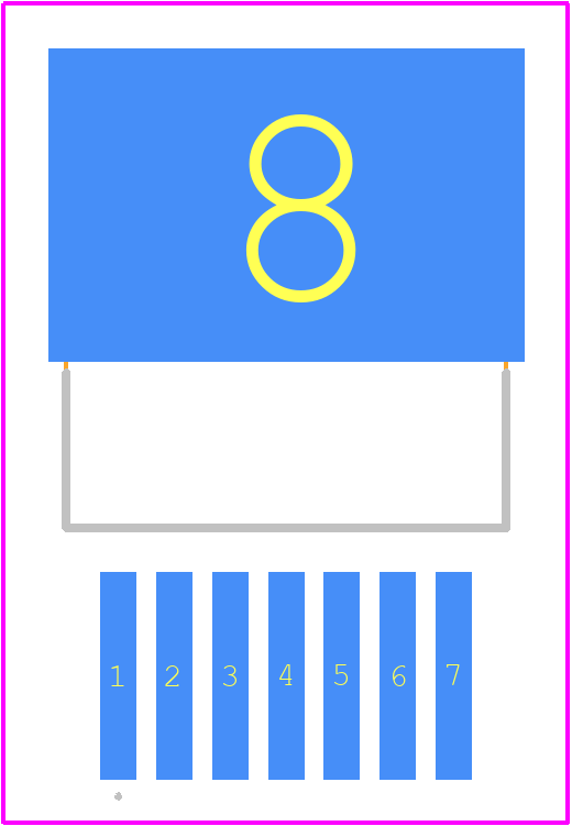 IMBG65R015M2HXTMA1 - Infineon PCB footprint - Other - Other - 	PG-TO263-7