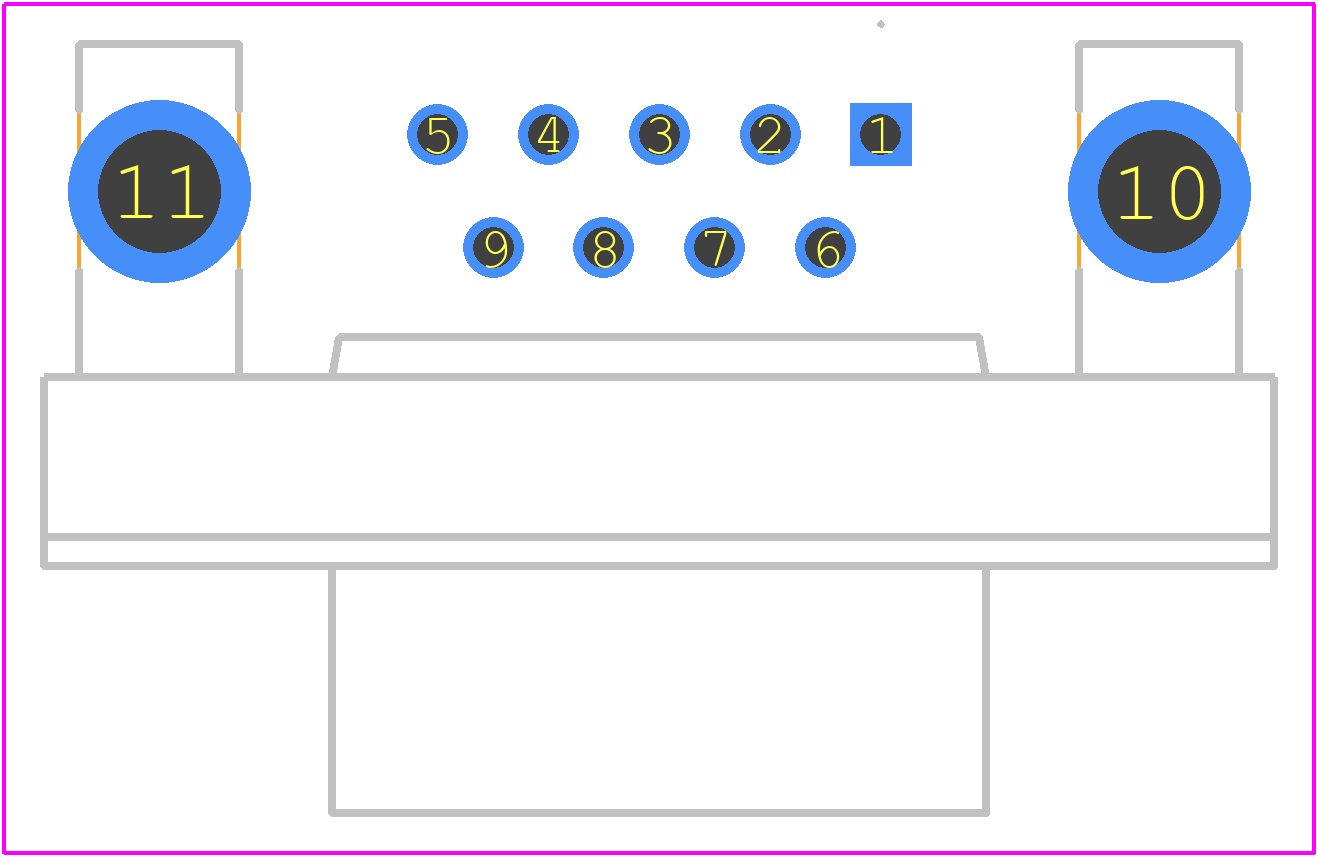 M24308/23-43F - Positronic PCB footprint - Other - Other - M24308/23-43F-1