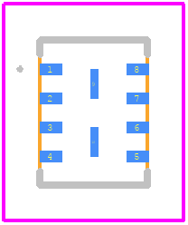 MX25L3233FZBI-08Q-TR - Macronix PCB footprint - Other - Other - 8-land USON (4x3mm)_2024