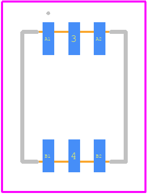 1.14.205.101/0000 - RAFI PCB footprint - Other - Other - 1.14.205.101/0000-4