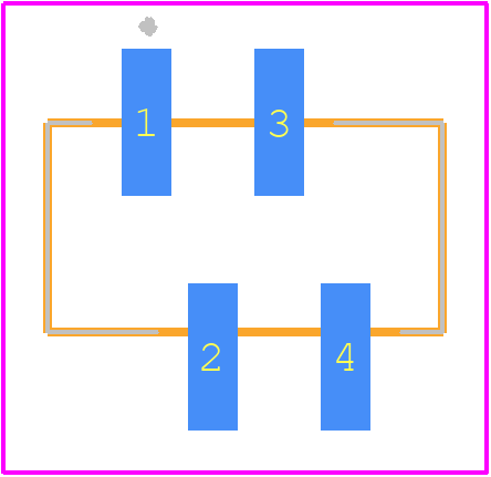 292231-4 - TE Connectivity PCB footprint - Other - Other - 292231-4-2