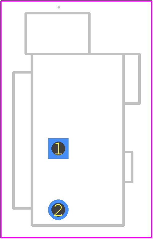 255-750 - Wago PCB footprint - Other - Other - 255-501-1