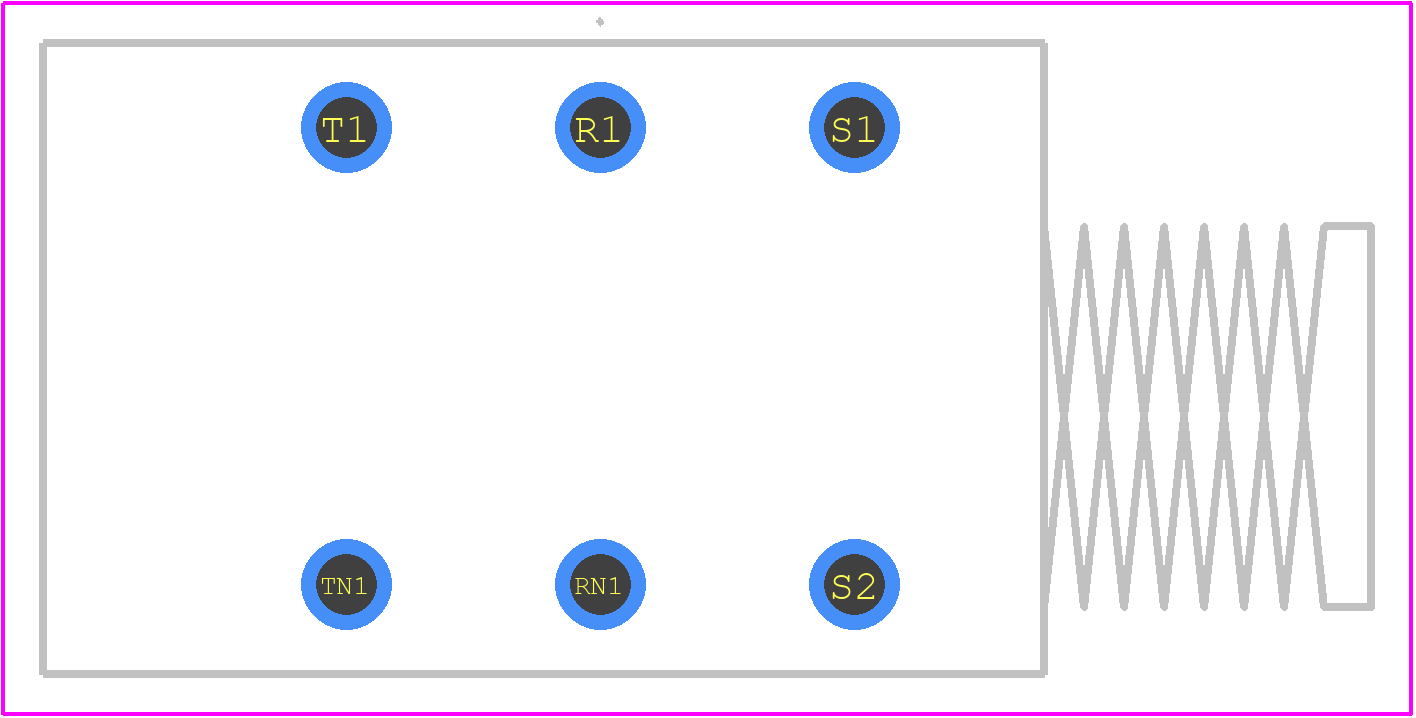 ACJS-MHOM - Amphenol Sine Systems PCB footprint - Other - Other - ACJS-MHOM-4