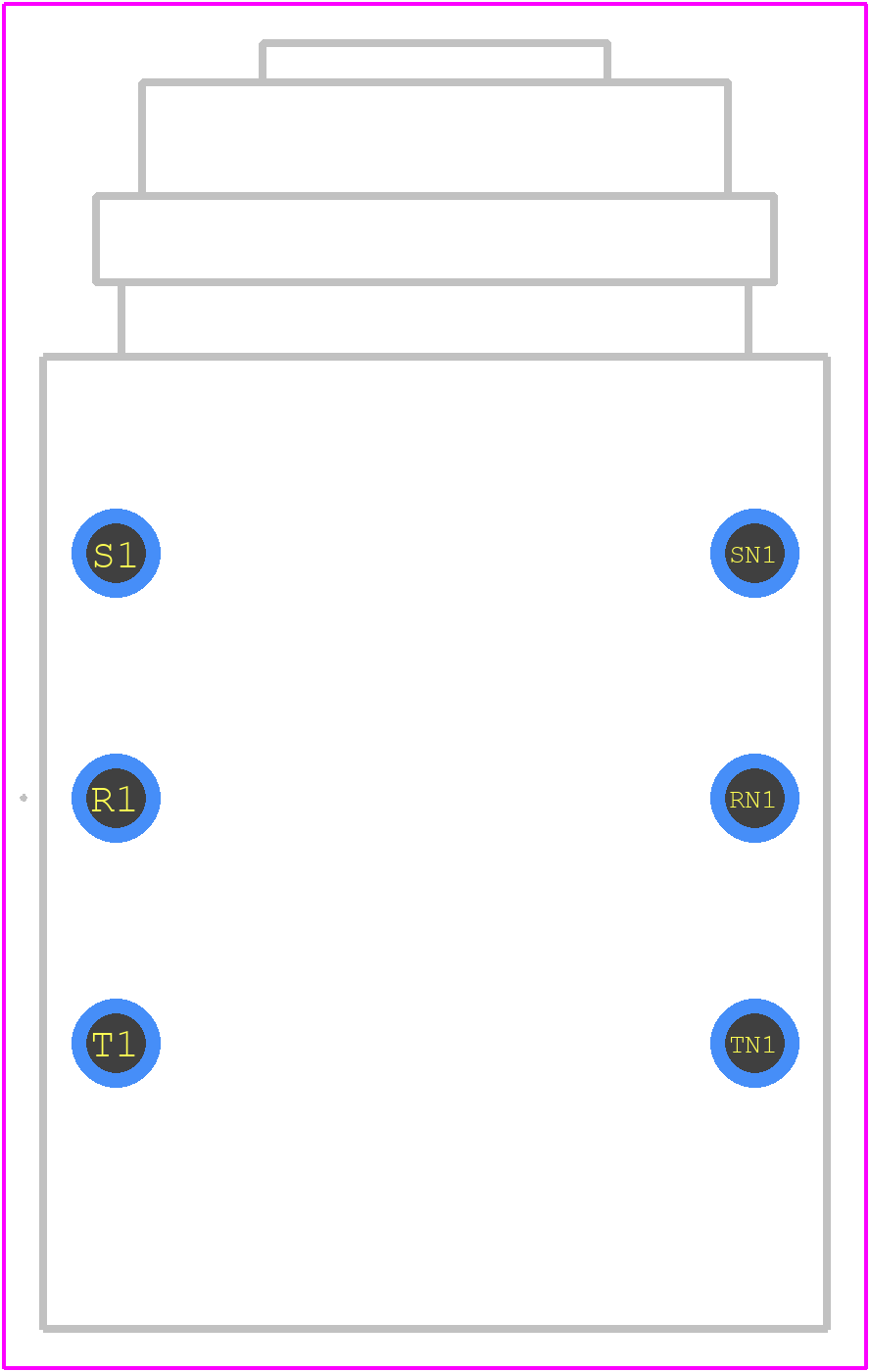 ACJS-MHR - Amphenol Sine Systems PCB footprint - Other - Other - ACJS-MHR-2