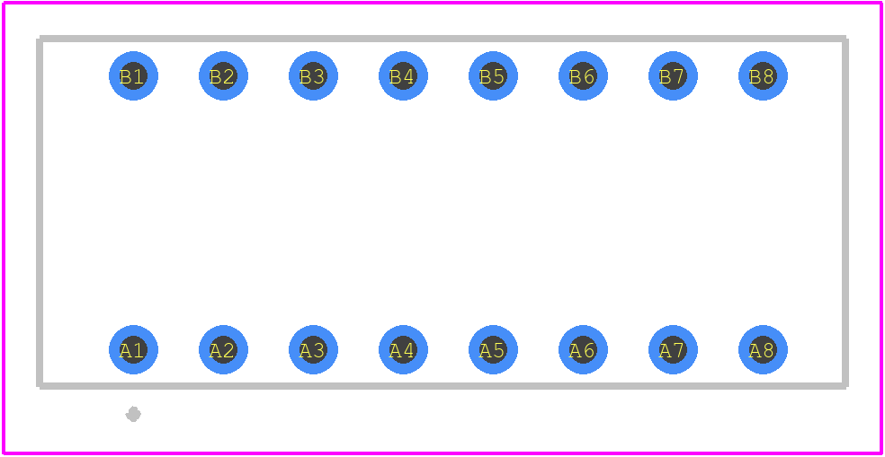 76PSB08ST - Grayhill PCB footprint - Other - Other - 76PSB08ST-3