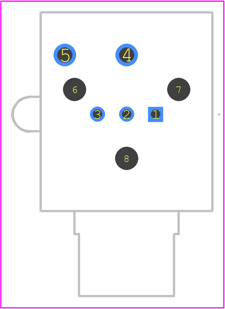 9791096 - RS Pro PCB footprint - Other - Other - 9791096-2