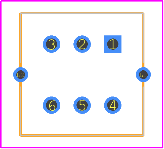 LP4EE1PBCTR - E-Switch PCB footprint - Other - Other - LP4EE1PBCTR-1