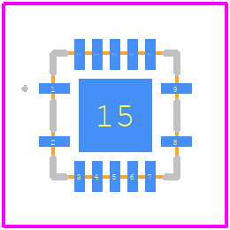 UM3304Q - UNION Semiconductor PCB footprint - Other - Other - UM3304Q-5