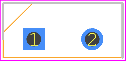 B2D02120K1 - BASiC Semiconductor PCB footprint - Transistor Outline, Vertical - Transistor Outline, Vertical - TO-220-2