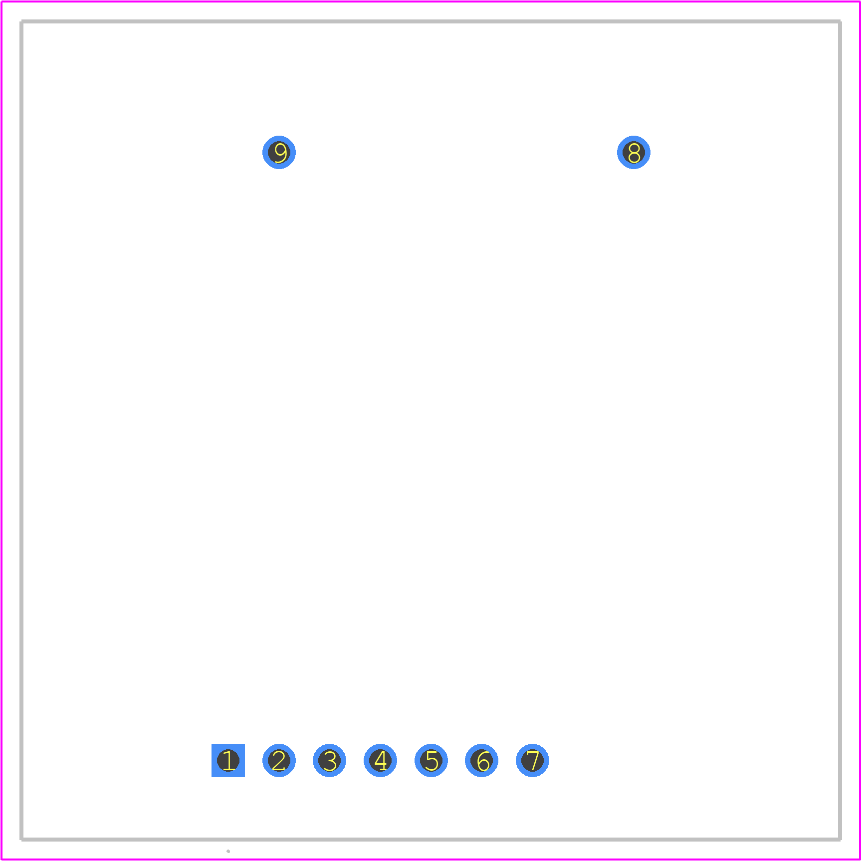 C11152-01 - Hamamatsu PCB footprint - Other - Other - C11152-01-1