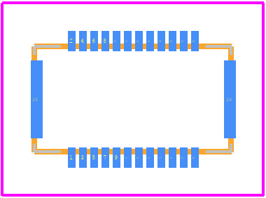 DF30FB-24DS-0.4V(82) - Hirose PCB footprint - Other - Other - DF30FB-24DS-0.4V(82)-1