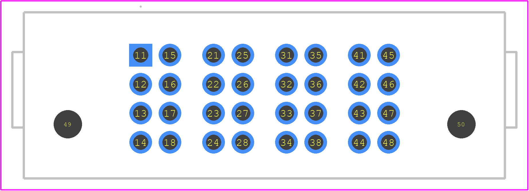 PET-04-02-L-VT-LC - SAMTEC PCB footprint - Other - Other - PET-04-02-L-VT-LC-2