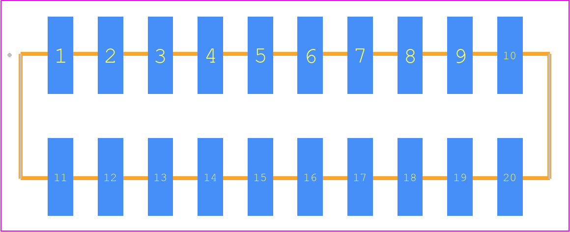 IPL1-110-02-L-D-K - SAMTEC PCB footprint - Other - Other - IPL1-110-02-L-D-K