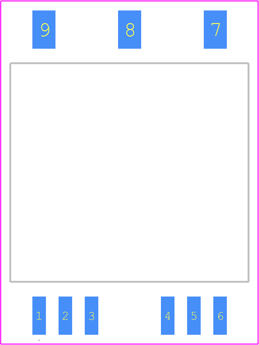 SH70M12W3AG - STMicroelectronics PCB footprint - Other - Other - SH70M12W3AG