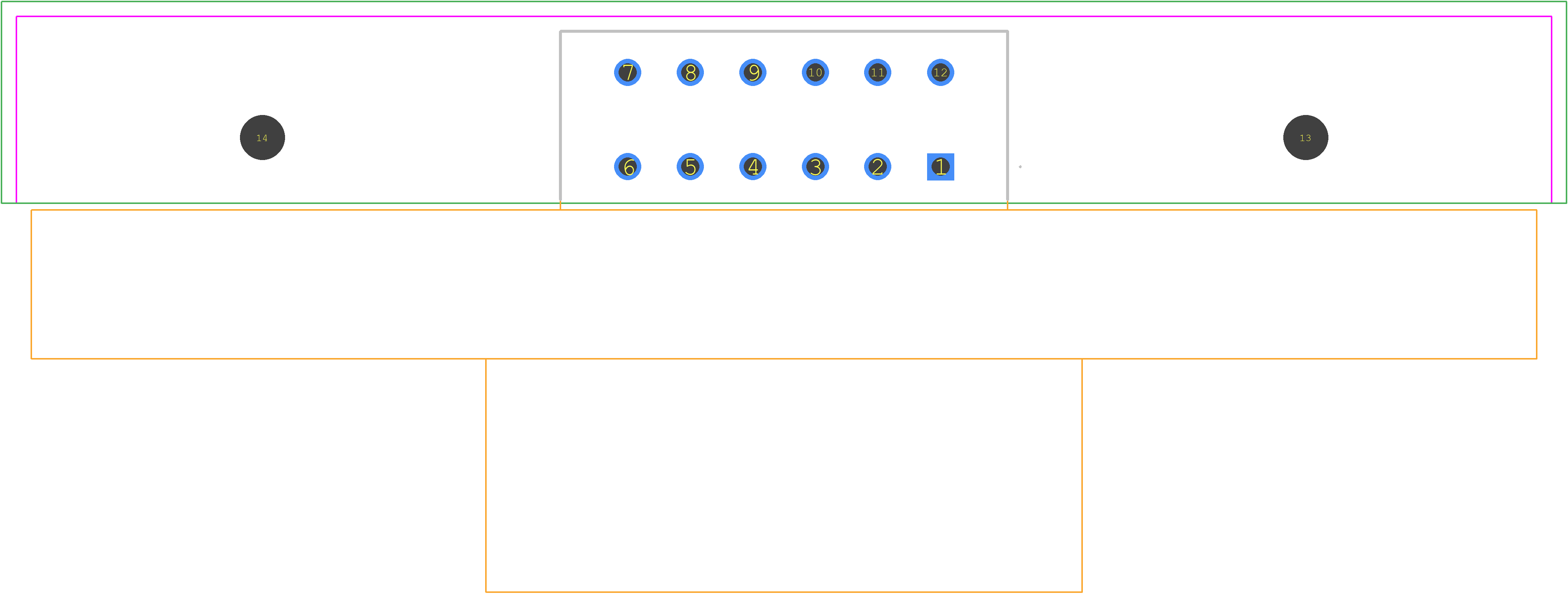 ATM13-12PA-R008 - Amphenol PCB footprint - Other - Other - ATM13-12PA-R008-3