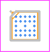 SSM3525BCBZRL - Analog Devices PCB footprint - BGA - BGA - . 23-Ball Wafer Level Chip Scale Package [WLCSP]