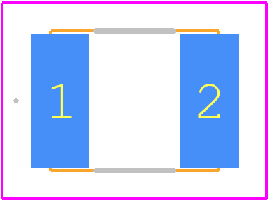 C2220C225MAR2CT500 - KEMET PCB footprint - Other - Other - C2220C225MAR2CT500-3