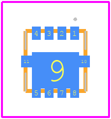 NVTFS5C680NLWFETAG - onsemi PCB footprint - Other - Other - WDFN8 3.3x3.3, 0.65P CASE 511AB ISSUE D_3
