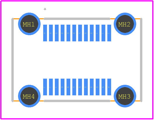 SS-52400-006 - BelFuse PCB footprint - Other - Other - SS-52400-006-2