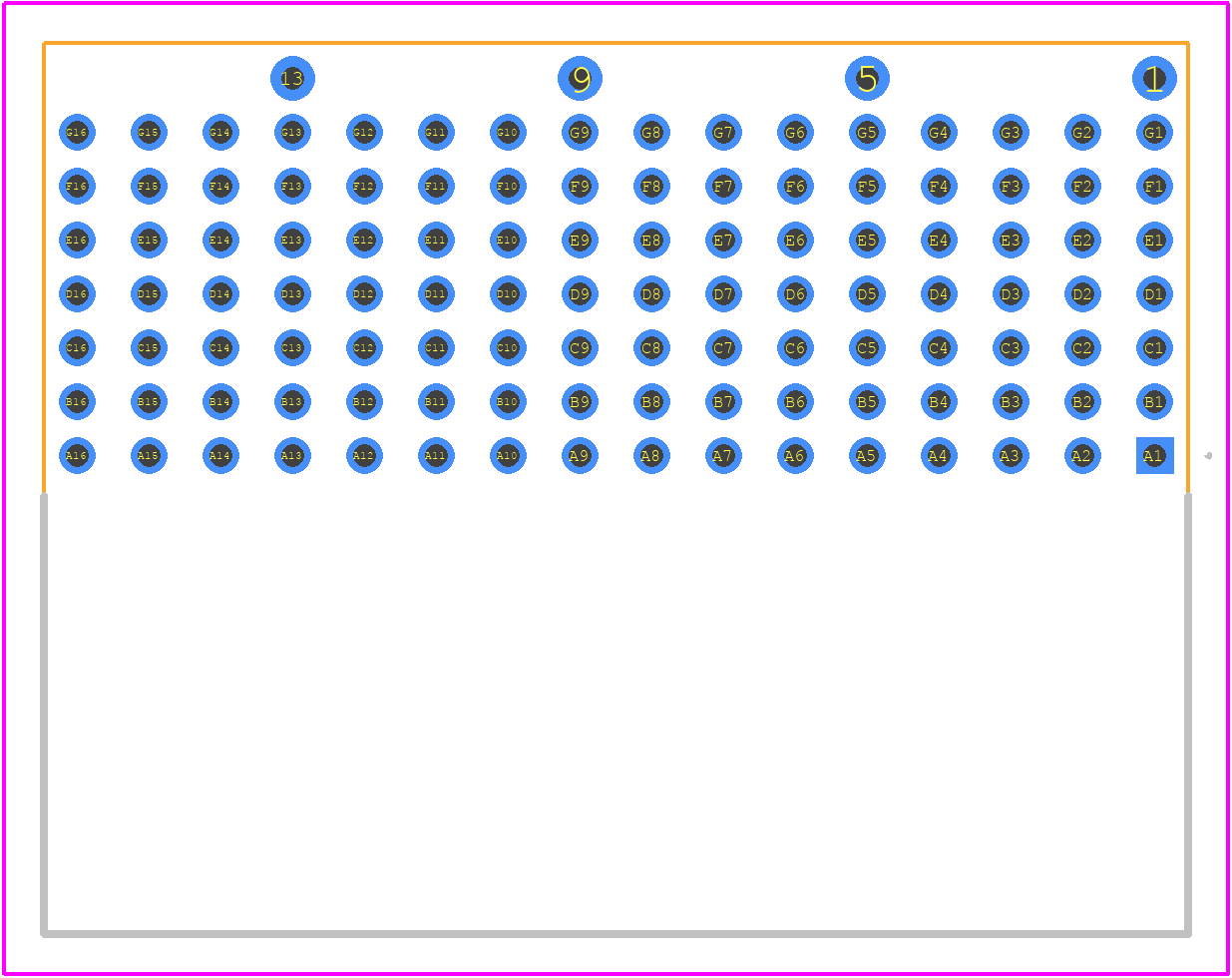 RVPX-P16SC1 - Amphenol PCB footprint - Other - Other - RVPX-P16SC1-4