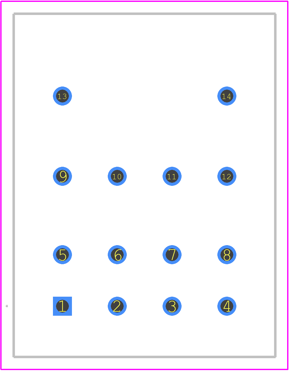 RY4V-ULAC24 - Idec PCB footprint - Other - Other - RY4V-ULAC24-3