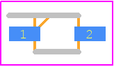 MM3Z2V0 - Jingdao Microelectronics PCB footprint - Small Outline Diode - Small Outline Diode - SOD-323