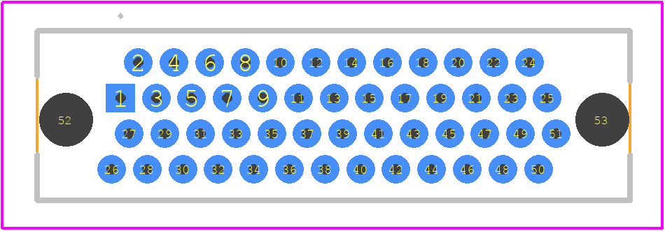 STM051C5 - TE Connectivity PCB footprint - Other - Other - STM051C5-1