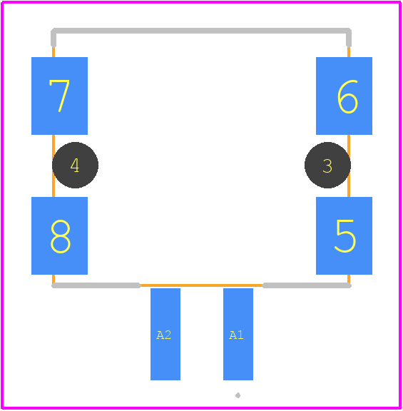 234833-E - TE Connectivity PCB footprint - Other - Other - 234833-E-2