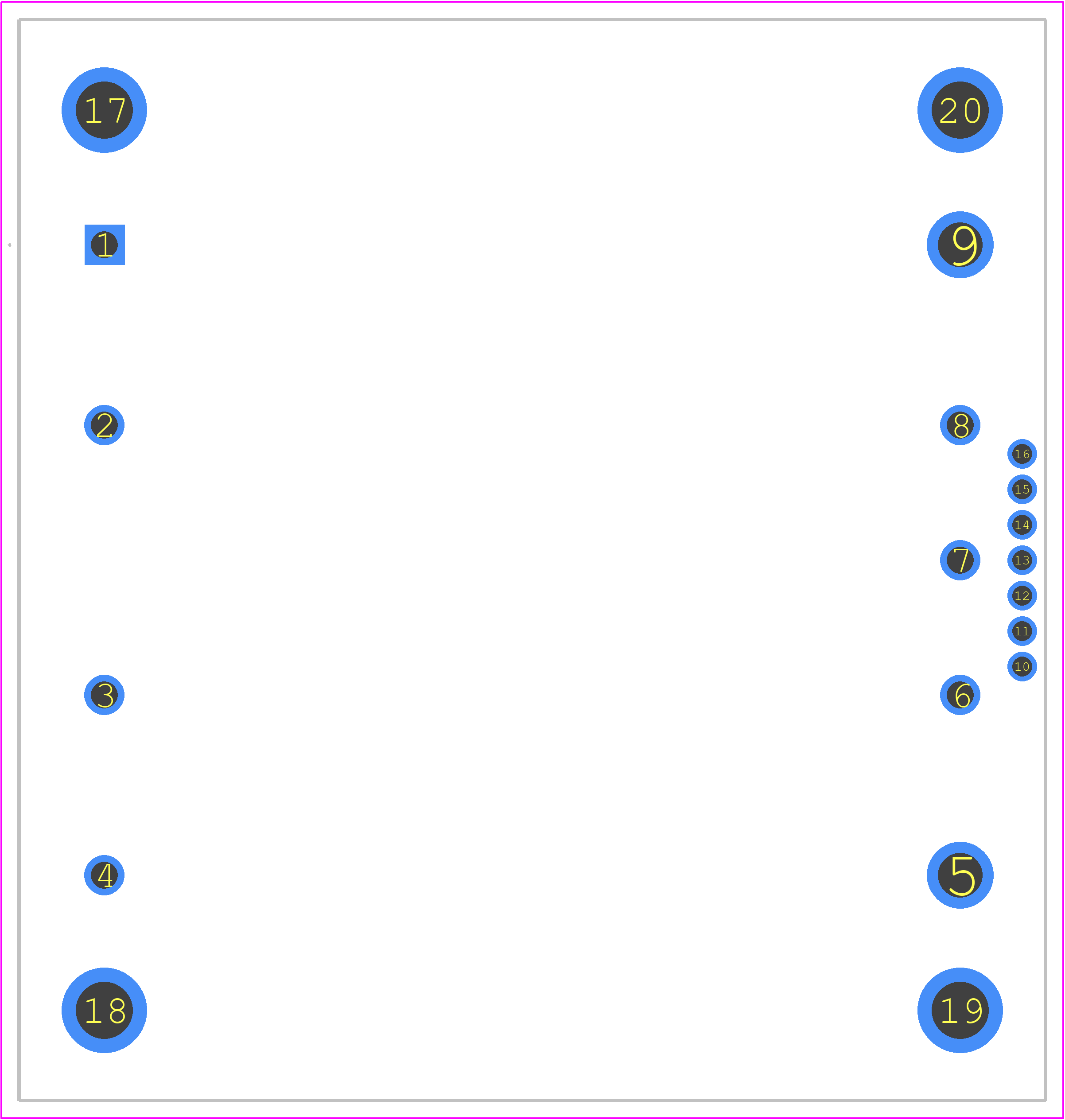 BMR6854300/001 - Flex PCB footprint - Other - Other - BMR6854300/001-1