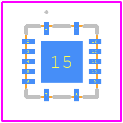LSF0204ZB14-13 - Diodes Incorporated PCB footprint - Other - Other - LSF0204ZB14-13-3