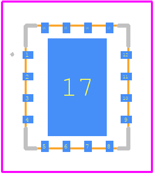 NIV3071MTW5TWG - onsemi PCB footprint - Other - Other - NIV3071MTW5TWG