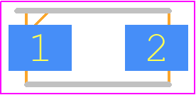 C3018536 - FUXINSEMI PCB footprint - Diodes Moulded - Diodes Moulded - SMA(DO-214AC)