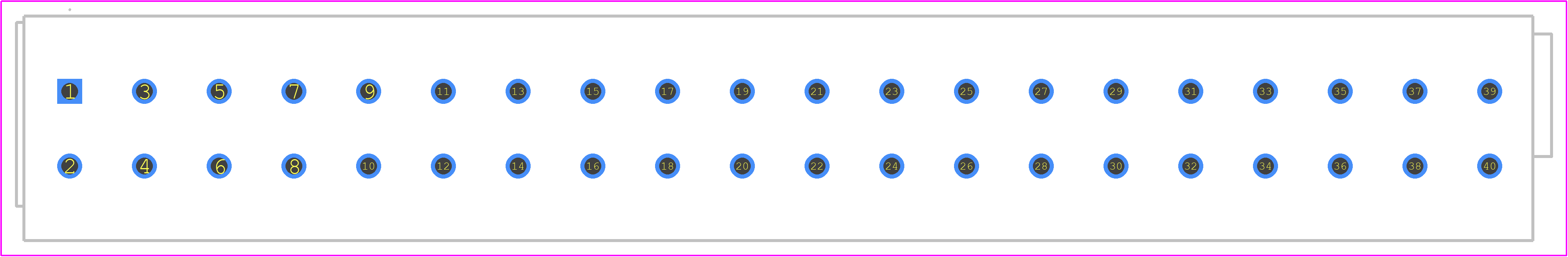 256-420/334-000 - Wago PCB footprint - Other - Other - 256-420/334-000-3