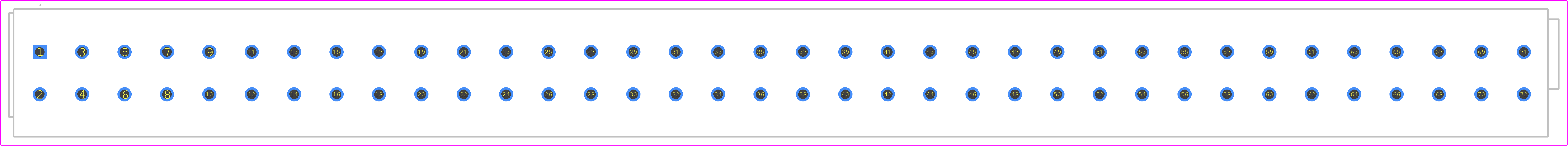 256-436 - Wago PCB footprint - Other - Other - 256-436-2