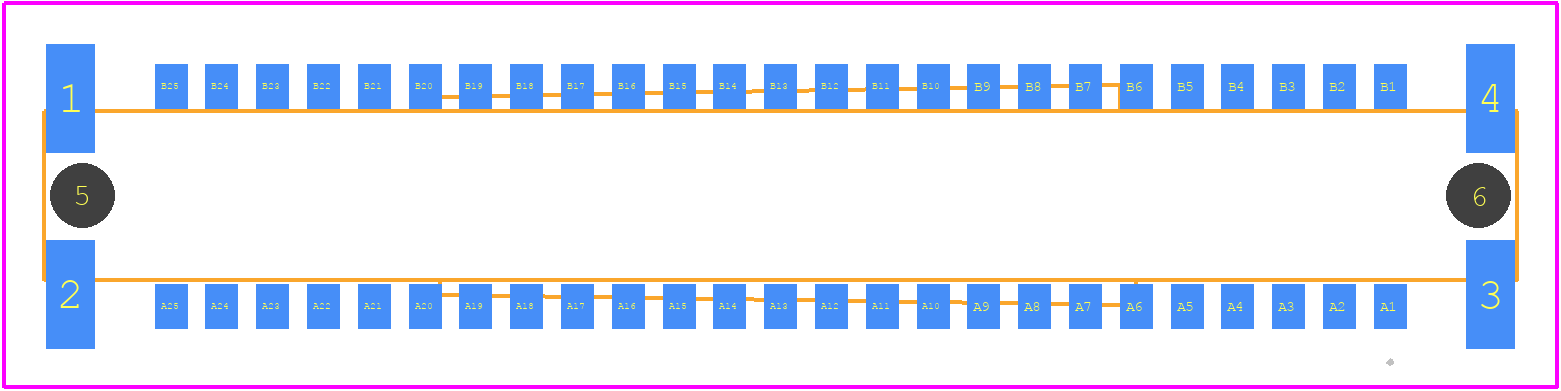 244856-E - TE Connectivity PCB footprint - Other - Other - 244856-E-2