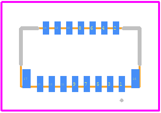 FH35-15S-0.3SHW(50) - Hirose PCB footprint - Other - Other - FH35-15S-0.3SHW(50)-5