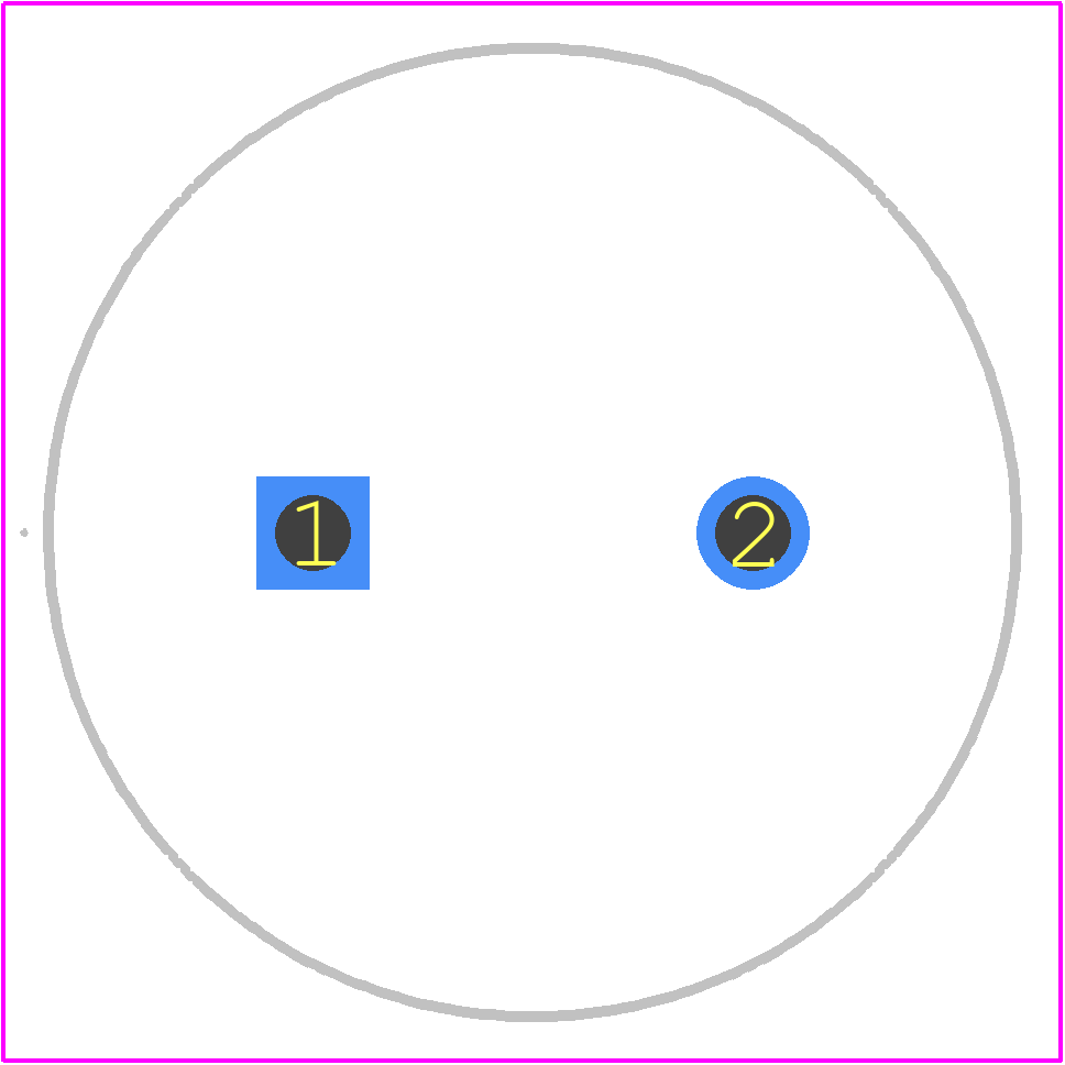 LD-BZPN-2203 - Loudity PCB footprint - Other - Other - LD-BZPN-2203-3