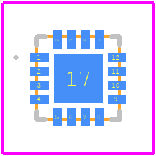 LM2902BYQ5T - STMicroelectronics PCB footprint - Other - Other - QFN16 3x3 wettable flank_2026