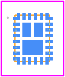 TPS62876QWRZVRQ1 - Texas Instruments PCB footprint - Other - Other - RZV0024A