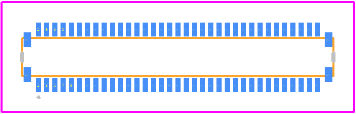 DF40GB-70DP-0.4V(51) - Hirose PCB footprint - Other - Other - DF40GB-70DP-0.4V(51)-1