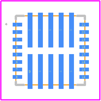 MP6541GQKT-P - Monolithic Power Systems (MPS) PCB footprint - Other - Other - MP6541GQKT-P-2