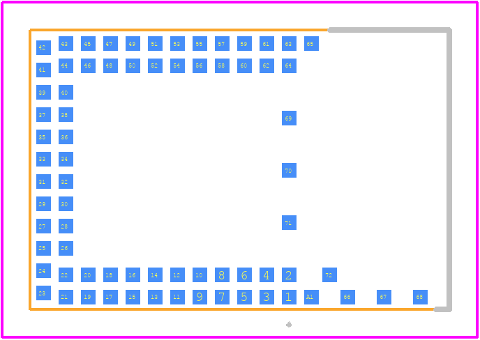 453-00039R - EZURIO PCB footprint - Other - Other - 453-00039R-1