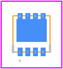 MCG5D7N04YHQ-TP - MCC PCB footprint - Other - Other - PDFN3333-B