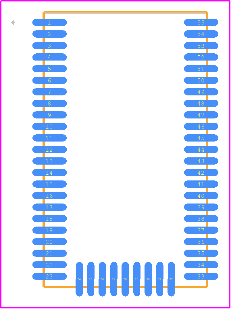 WGM160PX22KGA2 - Silicon Labs PCB footprint - Other - Other - WGM160PX22KGA2-1