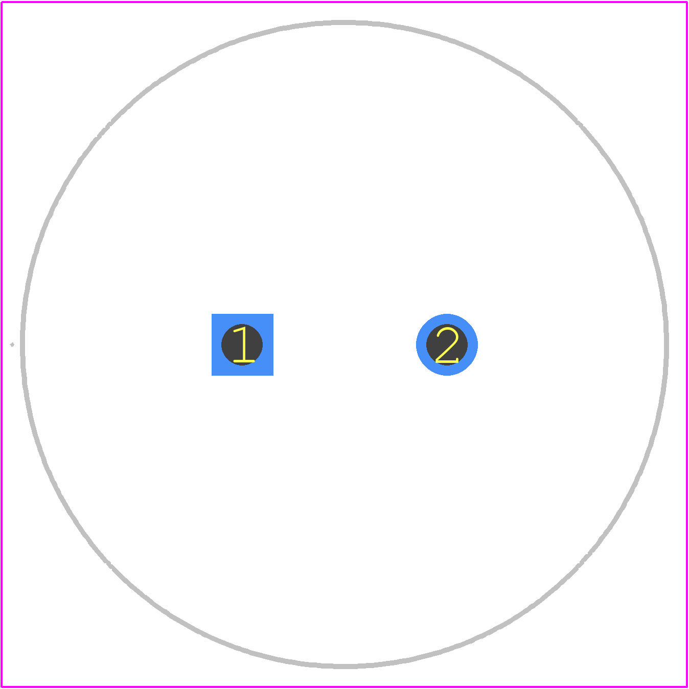 LHT2W471MELB55 - Nichicon PCB footprint - Other - Other - 55mm x 30mm