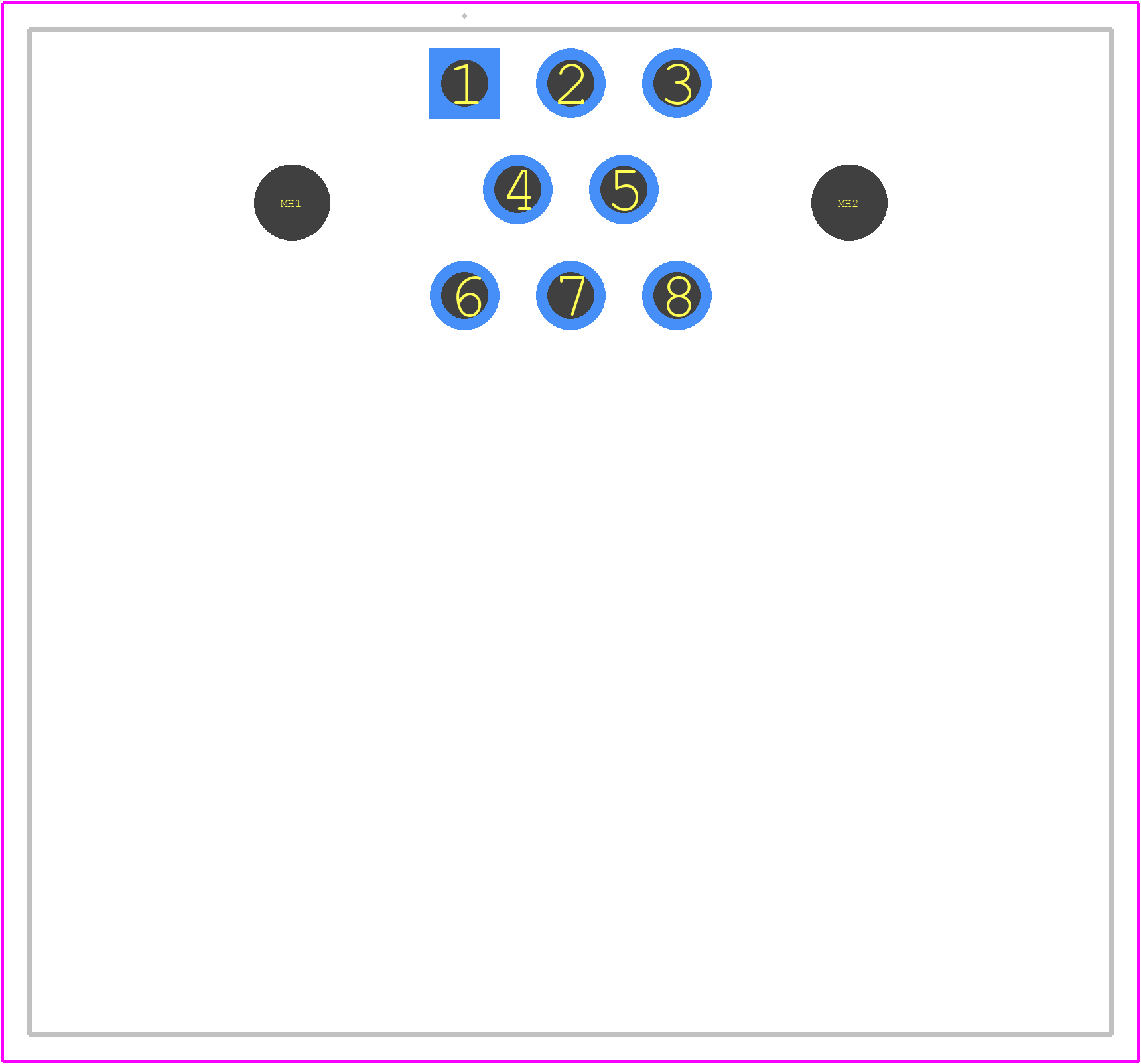 776279-1 - TE Connectivity PCB footprint - Other - Other - 776279-1-2